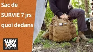Miniature : Sac de SURVIE 7 jours : le contenu indispensable pour rester autonome