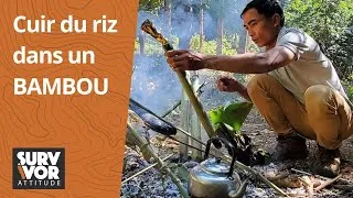 Miniature : Comment cuire du RIZ dans du BAMBOU ?
