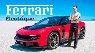 Miniature : On a vu la première Ferrari ÉLECTRIQUE : une énorme CLAQUE !