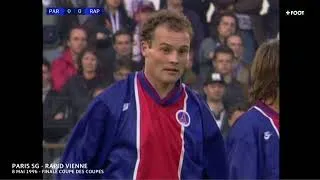 Miniature : 1995/96, Finale C2, PSG - RAPID VIENNE, 8 mai 1996 - montage Canal+, diffusion HD