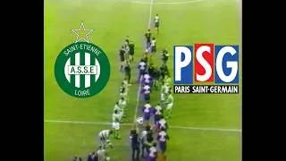 Miniature : 1993/94, ST-ETIENNE / PSG  -  D1, J37, 07/05/1994