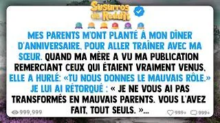 Miniature : Parents toxiques : ils me plantent à ma fête. Ce que j'ai fait ensuite...