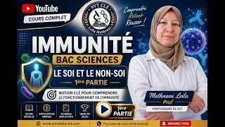 Miniature : Le Soi et le Non-Soi | Immunité spécifique | Bac Sciences 1ère Partie | Mme Leila Methnani