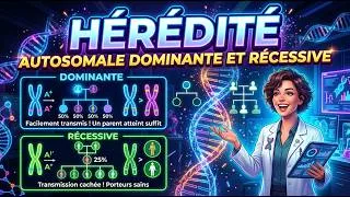 Miniature : Hérédité autosomale dominante et récessive – 2ème Bac Sciences Biof (Maroc)