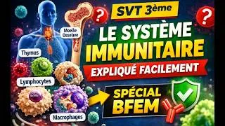 Miniature : Leçon 8 (SVT 3ème) | Le Système Immunitaire | 3ème BFEM