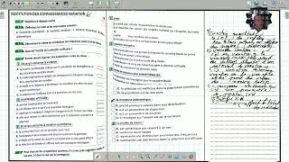 Miniature : SVT/ RESTITUTION DES CONNAISSANCES (BIOMETRIE) 2bac sm