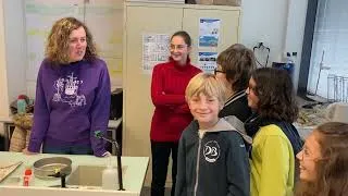Miniature : Les élèves de l’AST dans les labos de l’ULCO à la rencontre de leur marraine Périne Doyen