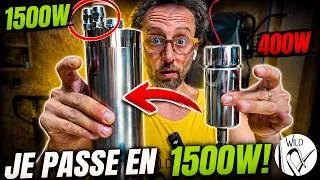 Miniature : J'ai installé une broche de 1500w sur ma Genmitsu... ça change tout !
