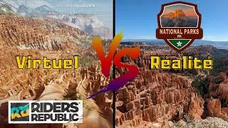 Miniature : ROAD TRIP aux USA: VIRTUEL Vs la RÉALITÉ (Riders Republic Vs les Parcs Américains)