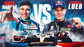 Miniature : ISACK HADJAR vs SÉBASTIEN LOEB : le choc des légendes Red Bull à Magny-Cours !