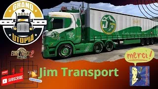 Miniature : L’univers Jim Transport 🌍 Quand ETS2 devient une vraie aventure humaine !