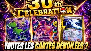 Miniature : Les cartes Pokémon 30 ans ont fuité… Cette série va être ÉNORME !