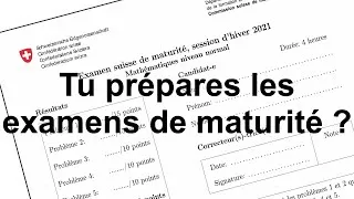 Miniature : Préparation rapide pour les examens de maturité