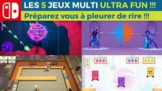 Miniature : Switch : Les 5 jeux les plus fun en COOP !!