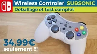 Miniature : Exclusif !  Wireless Controller de Subsonic - 34,99€ pour Nintendo Switch