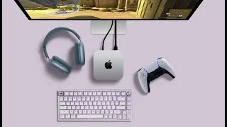 Miniature : mac mini M4 test gaming