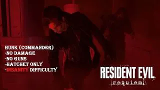 Miniature : HUNK NO DAMAGE NO GUNS - RE: Requiem (insanity)