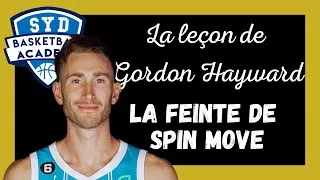 Miniature : LA FEINTE DE SPIN MOVE :  La leçon de GORDON HAYWARD - Apprendre des meilleurs -SYD BASKETBALL