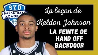Miniature : LA FEINTE DE HAND OFF BACK DOOR: La leçon de KELDON JOHNSON -Apprendre des meilleurs -SYD BASKETBALL