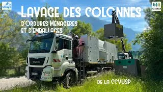Miniature : Lavage des colonnes d'OMr et d'emballages de la CCVUSP