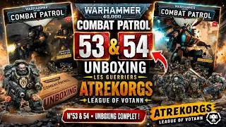 Miniature : Combat Patrol n°53 et n°54 Hachette – Unboxing & avis (Warhammer 40K)