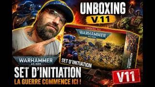 Miniature : 🔥 Warhammer 40K V11 : Unboxing du Set d'Initiation… Vaut-il le coup ?
