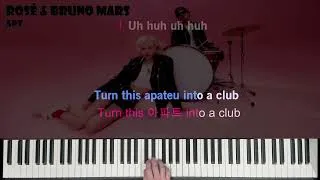 Miniature : Rosé Brunos Mars - APT. (karaoke instrumental)