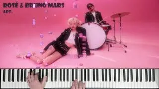 Miniature : Rosé Brunos Mars - APT. (piano cover)