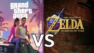 Miniature : Un DUEL entre GTA 6 et ZELDA OCARINA of TIME ?
