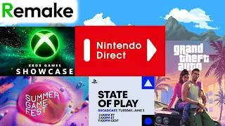 Miniature : NINTENDO DIRECT / l'EFFET GTA 6 / SUMMER GAME FEST - Remake