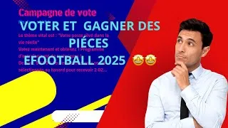 Miniature : Comment voter et gagner des pièces gratuites sur efootball 2025