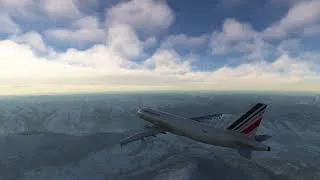 Miniature : Flight Simulator 2020 - Approche RNAV pour la 08 à Innsbrück