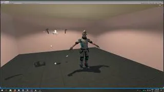 Miniature : First tests with VRIK (Final IK) and Vive Trackers in Unity