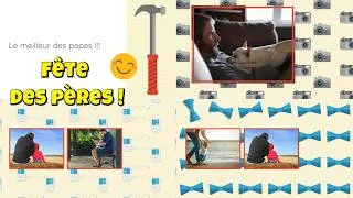 Miniature : Montage photo vidéo avec photo pour la fête des pères↨#fêtedesmères #pèreetfils #papa  #bonheur