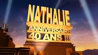 Miniature : Intro de montage Century Fox 20th personnalisée avec prénom et âge