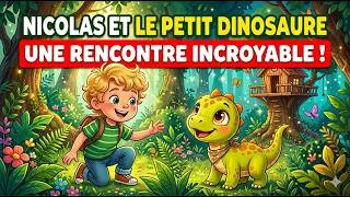 Miniature : NICOLAS ET LE PETIT DINOSAURE : Une Rencontre Incroyable ! 🦖✨ (Histoire pour enfants)