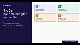 Miniature : La Métacognition et les dés métacognitifs