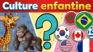 Miniature : CULTURE  ENFANTINE 🧒 / Animaux 🐶, DRAPEAUX, Hygiène de vie  ... / Easy LEARNING.