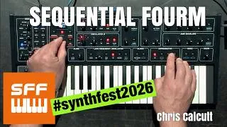 Miniature : Sequential Fourm - Chris Calcutt | SynthFest France 2026