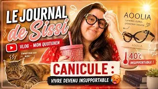 Miniature : Le journal de Sissi : Cette chaleur aura ma peau ☀️🥵 et merci @AooliaOptical pour cette collab