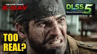 Miniature : Gears of War E-Day with DLSS 5 Looks TOO REAL | RTX 5090 4K