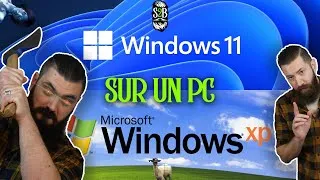 Miniature : On essaye d'installer Windows 11 sur un pc de 2005 et ça nous rend chèvre ! S2B #17