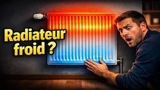 Miniature : Radiateur chaud en haut mais froid en bas : la vraie cause