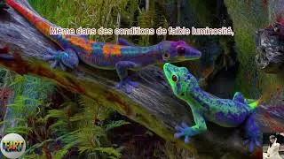 Miniature : La Structure des Yeux du Gecko et son Incroyable Vision Nocturne