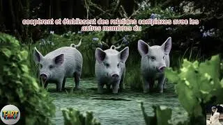 Miniature : Les Cochons Ne Font Ils Que Manger et Dormir  Une Réponse Choc