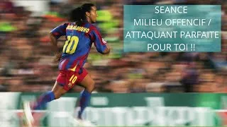 Miniature : séance milieu offensif / attaquant geste technique