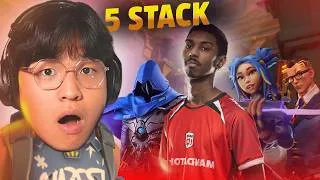 Miniature : LA MEILLEURE 5 STACK AU MONDE (ft. TakaS, Monarquevlr, TIziano, Khaela)