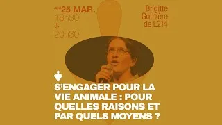 Miniature : [REDIFFUSION] Webinaire : S’engager pour la vie animale avec Brigitte Gothière de L214