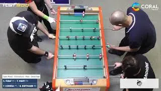 Miniature : S. Feray/F. Mahy vs Y. Correia/B. Hoffmann - OM - Semi-Final - ITSF 18e Open National de Hoenheim