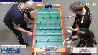Miniature : D. Nader/L. Janssen vs S. Feray/F. Mahy - OM - Quarter-Final - ITSF 18e Open National de Hoenheim